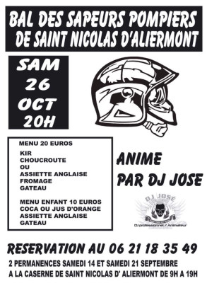 Bal des sapeurs pompiers