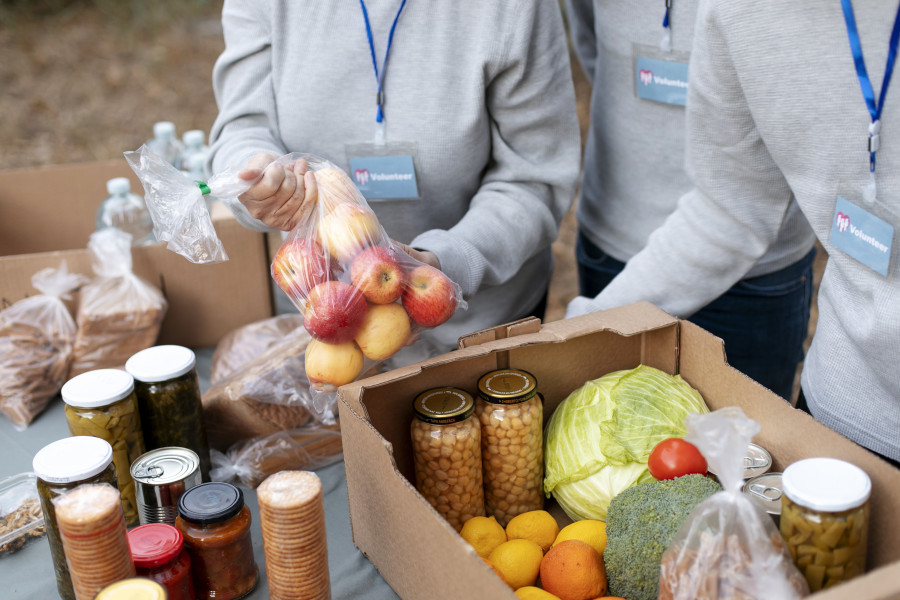 Collecte de la banque alimentaire