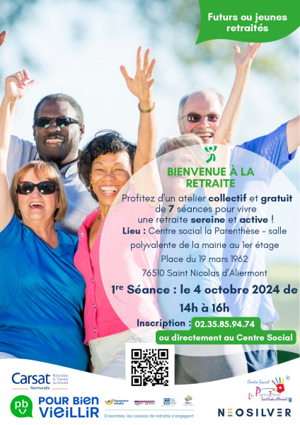BIENVENUE À LA RETRAITE