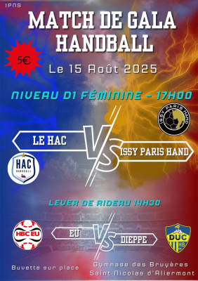 Match de gala de handball