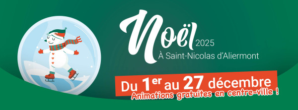 Ho ho ho ! Le mois de décembre est arrivé à Saint-Nicolas d’Aliermont !