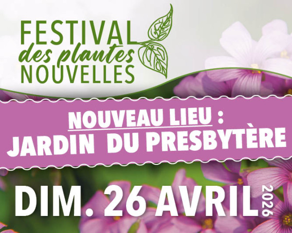 Le Festival des Plantes nouvelles fête sa 20ᵉ édition !